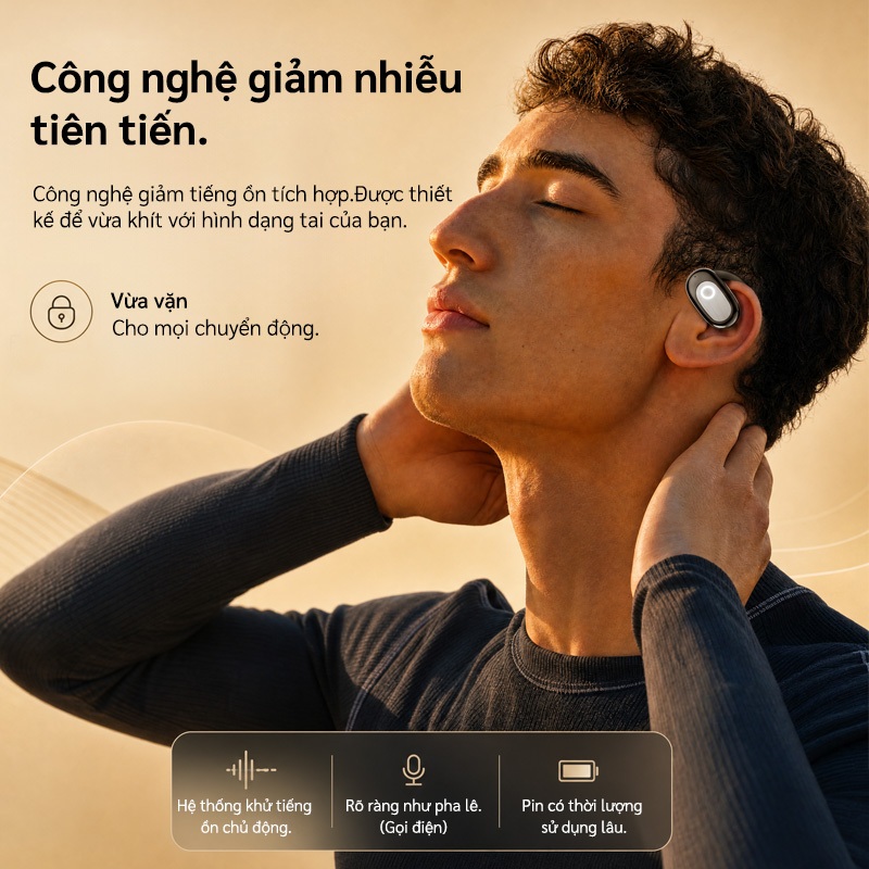 Tai nghe Bluetooth Acer 553 Âm thanh nổi HD Giảm tiếng ồn chống nước 250mah Bluetooth 6.0