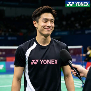 Áo sơ mi khô nhanh thể thao thông thường YONEX, áo sơ mi ngắn tay tập thể dục thoáng khí