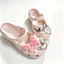 Phong Cách Vintage Bạc Bướm Sandal Giày Quyến Rũ Ngọt Ngào Có Thể Tháo Rời Đồ Trang Trí Cho Bé Gái Dép