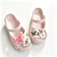 Phong Cách Vintage Bạc Bướm Sandal Giày Quyến Rũ Ngọt Ngào Có Thể Tháo Rời Đồ Trang Trí Cho Bé Gái Dép