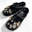 Phụ Nữ Bé Gái DIY Vàng Bướm Tắc Sandal Giày Quyến Rũ Trang Trí Bộ Quà Tặng