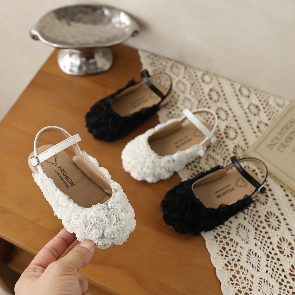 Giày Sandal Nữ Hàn Quốc Phong Cách Mới Mùa Hè 2026, Giày Sandal Dây Thoáng Khí Thời Trang Hoa Hồng