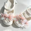 Phong Cách Cổ Tích Nơ Màu Hồng Họa Tiết Giày Quyến Rũ 13 Chiếc Sandal Nữ Trang Trí Nút DIY Phụ Kiện Giày Bộ