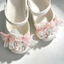 Phong Cách Cổ Tích Nơ Màu Hồng Họa Tiết Giày Quyến Rũ 13 Chiếc Sandal Nữ Trang Trí Nút DIY Phụ Kiện Giày Bộ