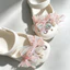 Phong Cách Cổ Tích Nơ Màu Hồng Họa Tiết Giày Quyến Rũ 13 Chiếc Sandal Nữ Trang Trí Nút DIY Phụ Kiện Giày Bộ