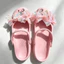 Phong Cách Công Chúa Bling Bling Nơ Sandal Giày Quyến Rũ Ngọt Ngào Có Thể Tháo Rời Đồ Trang Trí Cho Bé Gái Dép