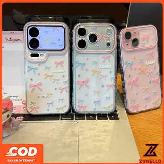 Thích hợp cho OPPO Reno15F Reno15 PRO Reno14F Reno 13F Reno12 F Reno 11F Reno10 Reno8Z Reno7Z Reno8T Reno5 Reno4 Reno6z Vỏ điện thoại TPU chống rơi nơ nhỏ màu đơn giản và sành điệu