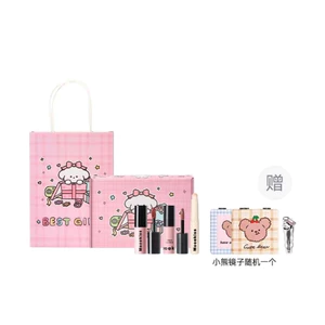 Hộp Quà Mooekiss Matte Frosted Space Lip Paint Bộ Trang Điểm Ngọt Ngào & Dễ Thương Dễ Thương Dễ Dàng Áp Dụng Son Môi Tơ Tự Nhiên Màu Son Bóng Bộ 5 Mảnh
