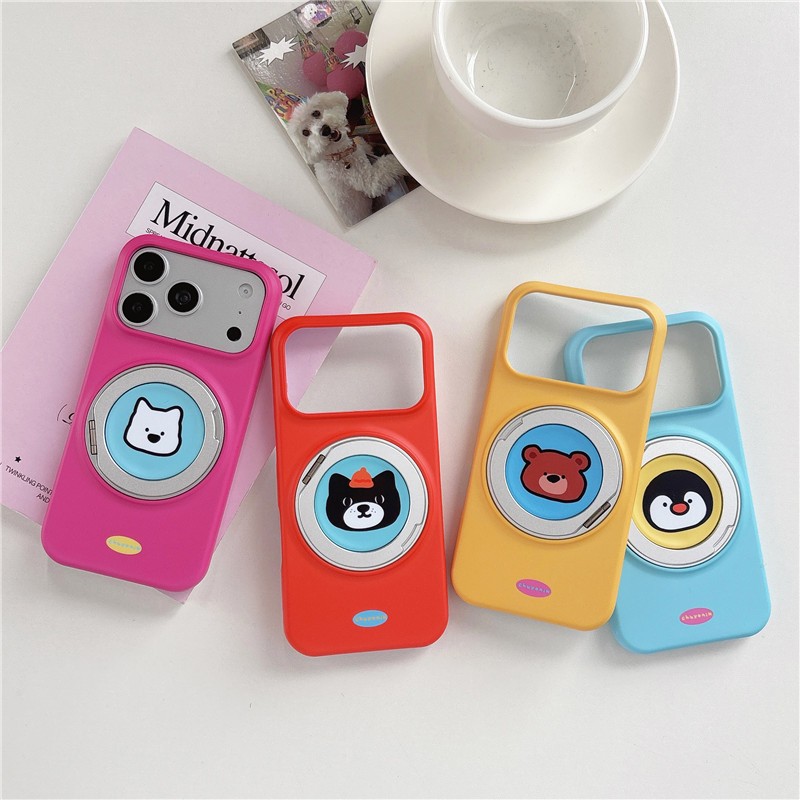 IPhone 17 Pro max Họa tiết hình ảnh đầu động vật PC Chất liệu điện thoại