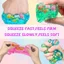 ECILY Squishy Ocean Ice Cube Quả bóng căng thẳng Maltose Squishy Cảm giác Nee Phô mai đẹp Bóp đàn hồi Đồ chơi dành cho người lớn và trẻ em
