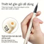 Bút kẻ mắt siêu mịn Mooekiss, chống nước & chống nhòe, Hoàn hảo cho người mới bắt đầu, Aegyo-sal & Lower Mi, Chống Nước, Lâu Trôi, Không Lem, Khô Nhanh,Siêu Mảnh
