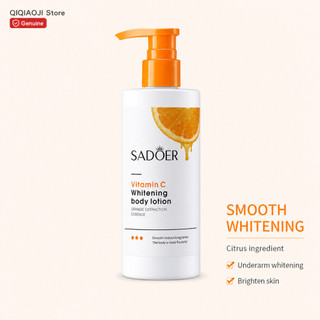 SADOER Sữa Dưỡng Thân Vitamin C Làm Trắng Toàn Thân Mờ Thâm Nách Dưỡng Ẩm Da Mịn Mượt Chiết Xuất Cam