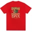 Dubai Chocolate Diva Fun Design Meme Áo thun 100% Cotton thời trang nam và nữ