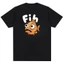 Fih Ngu ngốc Cá Đánh vần Lỗi Hài hước Punk Động vật Nam Nữ 100% Cotton Áo thun