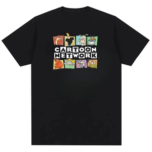 Kawaii Anime Printi Hợp Thời Trang Hoạt Hình Mạng Logo Nhân Vật Họa Tiết Ropa Hombre Camisetas