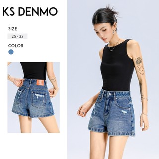 Quần Short Jean Nữ Rách Rộng 2026 - Dáng Chữ A Ôm Mông Tôn Chân