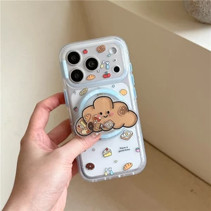 Ốp điện thoại xử lý IMD họa tiết Croissant cho iPhone 17 Pro max