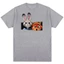 Thiết kế in biểu tượng cảm xúc dễ thương của KOR É NICK và JUDY dành cho áo thun cotton nguyên chất dành cho nam và nữ của unisex