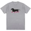 Xúc xích chó vui nhộn, thời trang, dễ thương in hình chú chó nhỏ trên áo thun cotton nguyên chất thoải mái