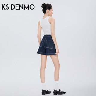 Quần Short Denim Xanh Cao Cấp Cho Nữ - Thiết Kế Mới Ôm Dáng, Thích Hợp Mùa Hè