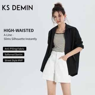 Quần short nữ denim chữ A cao cấp, ôm dáng, thoáng mát cho mùa hè 2026