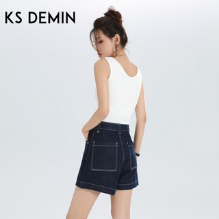 Quần Short Jeans Nữ Cao Cổ Ống Rộng Mùa Hè 2026 Kiểu A Thoải Mái Thời Trang