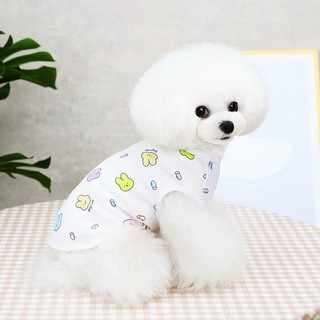 [Hàng hóa thú cưng dễ thương] Quần áo mèo mùa hè thoáng khí Phong cách mỏng cho thú cưng Trang phục dễ thương