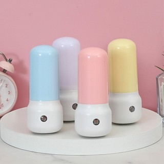 Đèn Ngủ LED 3W Bóng Đèn Cắm Vào Điều Khiển Ánh Sáng Thông Minh Mềm Mại Ấm Đèn Ngủ Cho Bé Mầm Non Trẻ Em Đèn Phòng