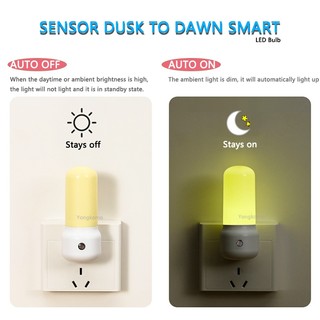 Đèn Ngủ LED 3W Bóng Đèn Cắm Vào Điều Khiển Ánh Sáng Thông Minh Mềm Mại Ấm Đèn Ngủ Cho Bé Mầm Non Trẻ Em Đèn Phòng