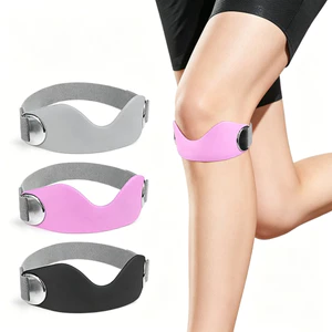 1 Chiếc Patellar Tendon Hỗ Trợ Dây Đeo Silicon Có Thể Điều Chỉnh Nén Patella Band Ổn Định Nẹp Đầu Gối, Hỗ Trợ Bóng Rổ