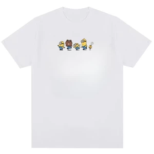 Minions and Bears Running Fun Pattern In Hình Thiết Kế Áo Thun Thời Trang Nam Nữ