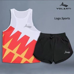 Áo thể thao và áo Vest dã ngoại Thể thao thoáng khí Thi chạy bộ Marathon Quần ba điểm mỏng