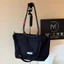 Túi Tote Nylon Dung Tích Lớn Di Động Một Vai Túi Nhẹ Chống Thấm Nước Đeo Ngang Túi Lớn Thiết Kế Đơn Giản Cảm Giác