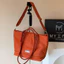 Túi Tote Nylon Dung Tích Lớn Di Động Một Vai Túi Nhẹ Chống Thấm Nước Đeo Ngang Túi Lớn Thiết Kế Đơn Giản Cảm Giác