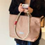 Túi Tote Nylon Dung Tích Lớn Di Động Một Vai Túi Nhẹ Chống Thấm Nước Đeo Ngang Túi Lớn Thiết Kế Đơn Giản Cảm Giác