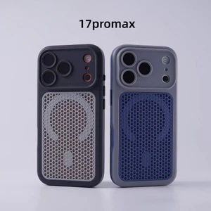 【 Nút khí / Vỏ cứng có dây buộc / Đen 】 tương thích cho iPhone 13 pro max 14 pro max 15 pro max 16 pro max 17 pro max