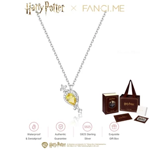 FANCIME x Harry Potter Felix Felicis Chúc may mắn và hạnh phúc Vòng cổ bạc Sterling