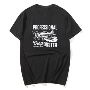 Chuyên Nghiệp Crop Duster Ngộ nghĩnh In Áo Nam Nữ Thời Trang Mùa Hè Pop Tay Ngắn Áo Thun Cotton Quá Khổ Áo Sơ Mi
