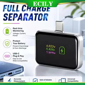 ECILY 140W Tự Động Thông Minh Dừng Sạc Hoàn Toàn Tách Điện Thông Minh Cắt Bảo Vệ Sạc Điện Thoại Máy Tính Sạc Nhanh Adapter