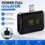 ECILY 140W Tự Động Thông Minh Dừng Sạc Hoàn Toàn Tách Điện Thông Minh Cắt Bảo Vệ Sạc Điện Thoại Máy Tính Sạc Nhanh Adapter