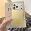 Ốp điện thoại xử lý iPhone 17 Pro Max màu vàng