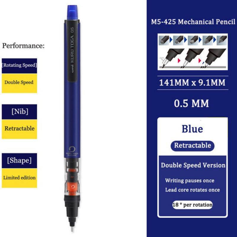 1 Bút Chì Bấm Cơ UNI M5-452 Ngòi 0.5mm Có Thể Tháo Rời