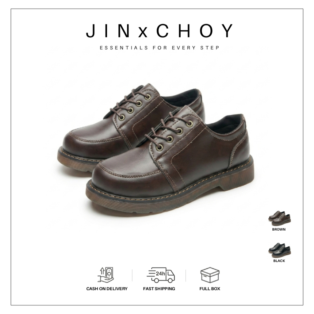 Thu Đông Phong Cách Mới Preppy Phong Cách Nhật Bản Retro Mary Jane Giày Da Nhỏ ins Mũi Tròn Ren Thời Trang Thoải Mái Mặc Bên Ngoài Chống Trơn Trượt Chống Mài Mòn Giày Đơn Đen Nhật Bản jk Giày Nữ F