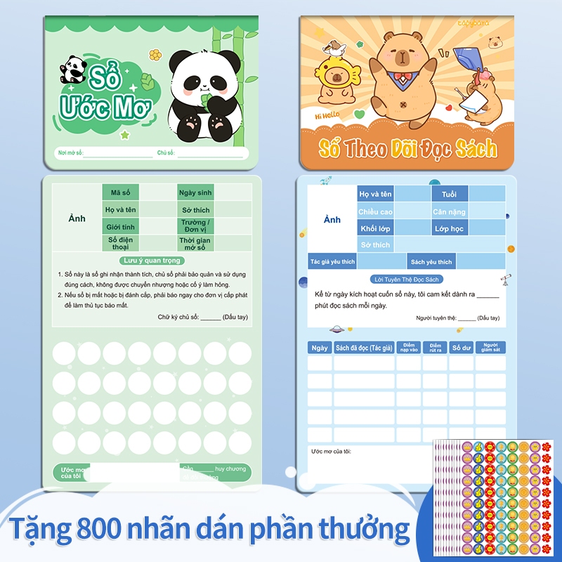 Trẻ Em Tự Kỷ Luật Kiểm Tra Điểm Passbook Có Phần Thưởng Dán Trưởng Thành Mẫu Giáo Đọc Sách Chúc Passbook Mo | BigBuy360 - bigbuy360.vn