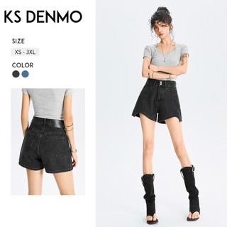 Quần Short Denim Nữ Chất Liệu Cao Cấp, Thiết Kế Chân Rộng, Phong Cách Mới Cho Mùa Hè 2026