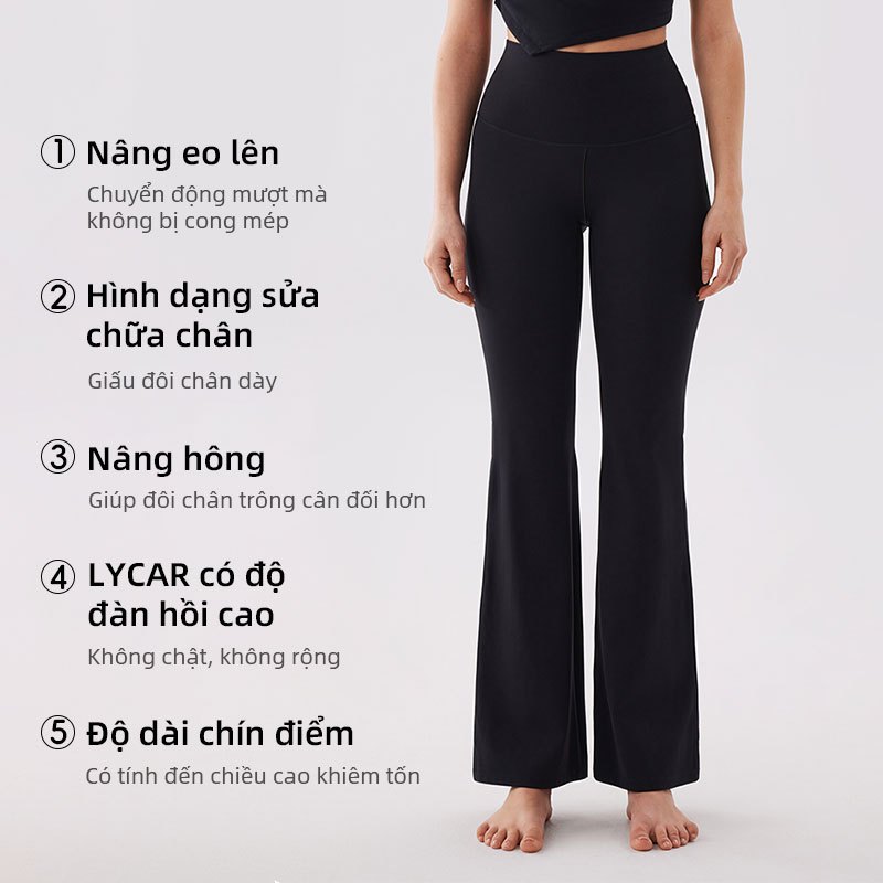 FUYOGI Quần Legging Yoga Caо Cấp Cho Нữ, Co Giãn Tốt, Phù Hợp Pilates и Чạy Bộ