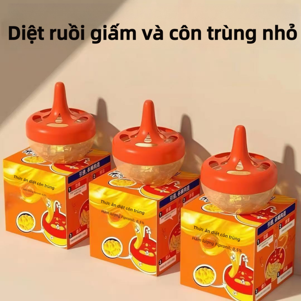 3 Lọ Bẫy ruồi giấm Công Thức Nhật Bản, Thời Gian Dùng 30 Ngày, Cách Dùng Đơn Giản, Diệt Ruồi Nhanh Chóng