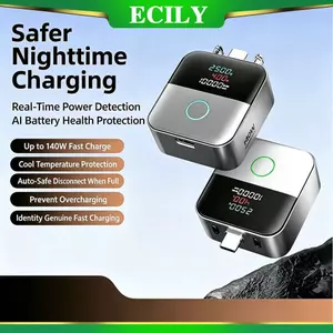 ICILY intelligence Full Charge Separator Bảo vệ sức khỏe pin Bảo vệ quá tải Tự động tắt nguồn Thích hợp cho các thiết bị Type-C