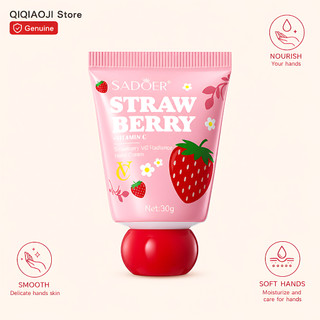 Dâu VC Làm Sáng Da Tay 30g Thu Đông Dưỡng Ẩm Nước Hoa Trái Cây Mặt nạ Chăm Sóc Da Sản Phẩm
