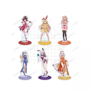 Bộ đế Acrylic Mahjong Soul Yagi Yui Hime Ichigo | Anime Game Hình Sưu Tập Trang Trí Phòng Quà Tặng